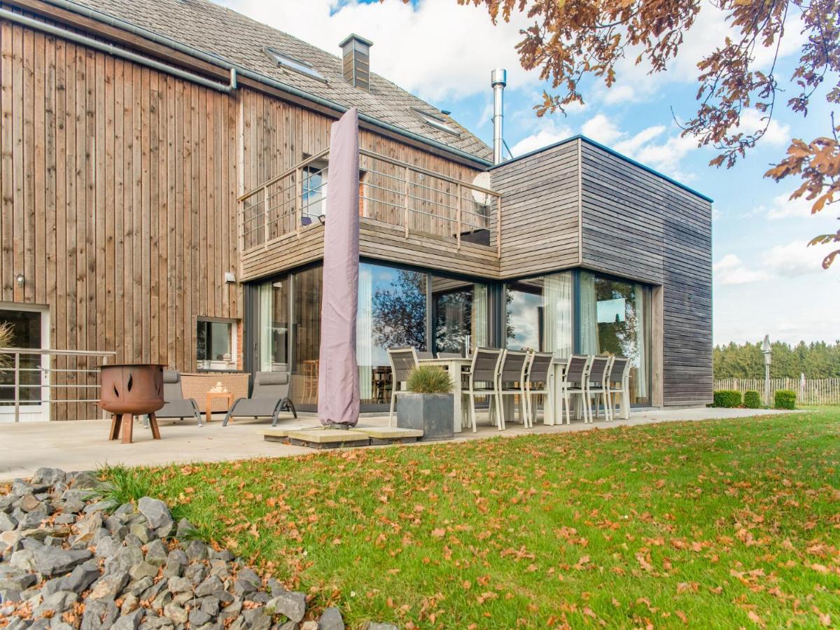 Luxurious House With Sauna In A Farm In Bastogne Exteriör bild