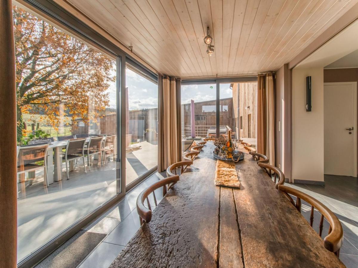 Luxurious House With Sauna In A Farm In Bastogne Exteriör bild